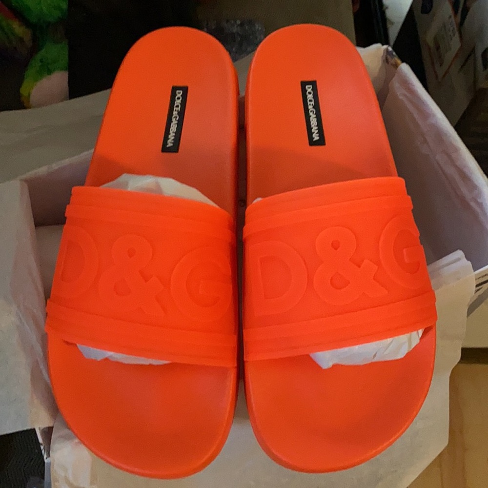 Authentic dolce and gabbana slides